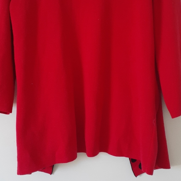 Designers Originals red Bumble Bee cardagan sweater s… - Picture 5 of 12